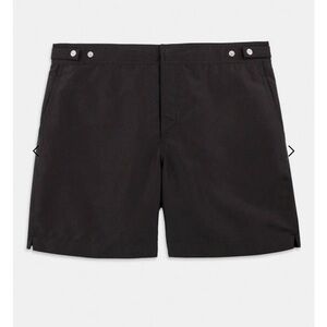Benibeca Black Mens Swim Shorts Recycled Fabrics SZ L